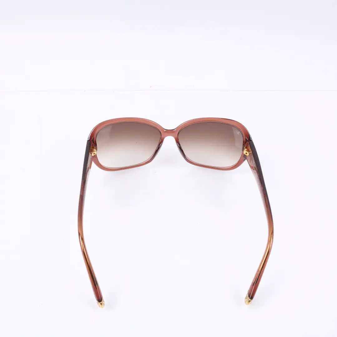 Louis Vuitton Soupcon Rond Brown Acetate Sunglasses