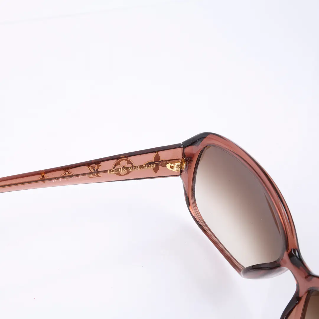 Louis Vuitton Soupcon Rond Brown Acetate Sunglasses