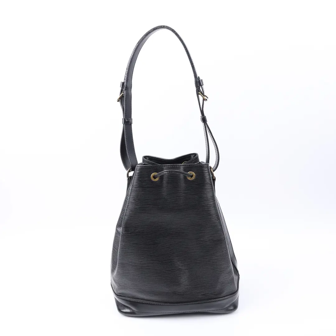 Louis Vuitton Noe Black Epi Leather Shoulder Bag