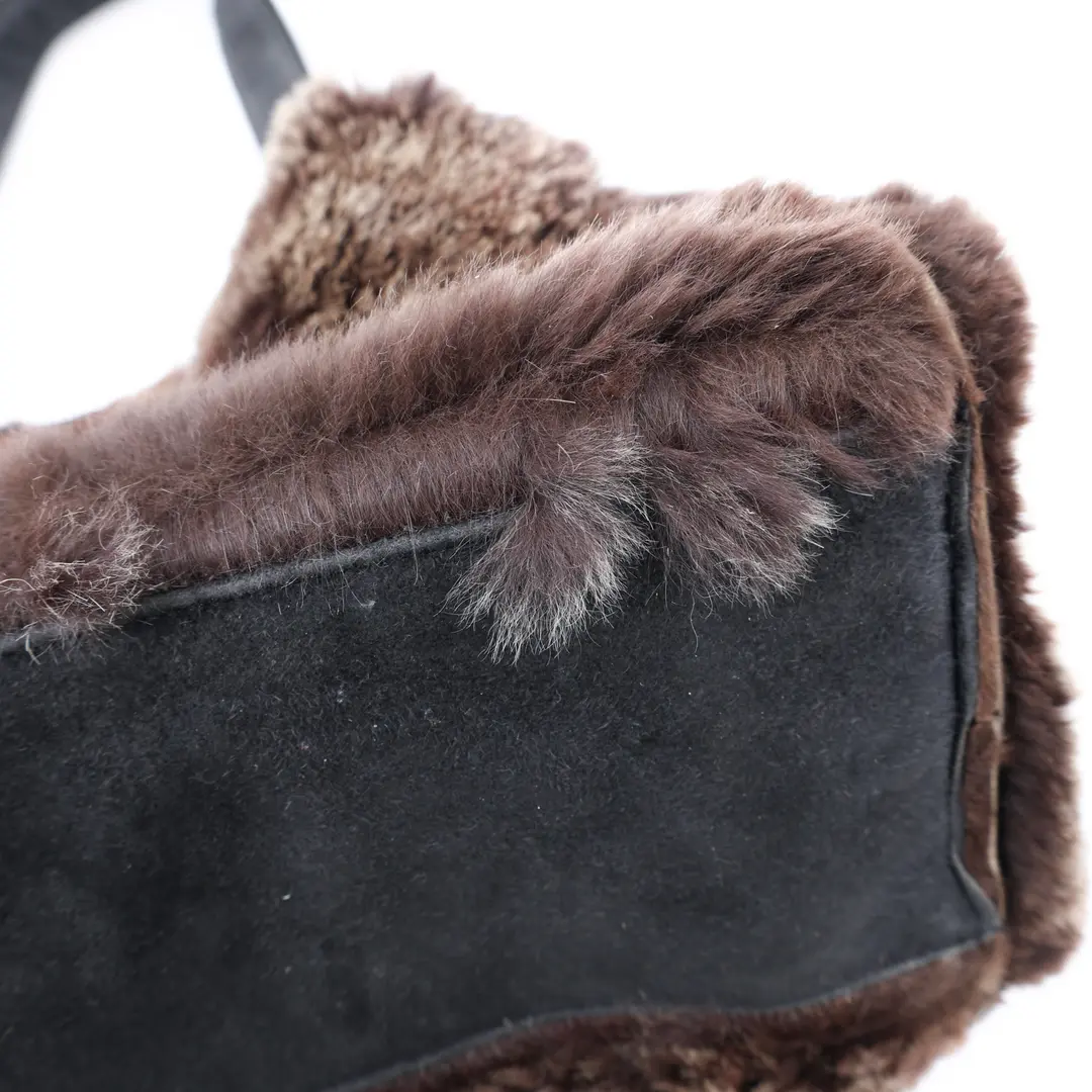 Chanel Patchwork Fur Brown Fur Tote Bag