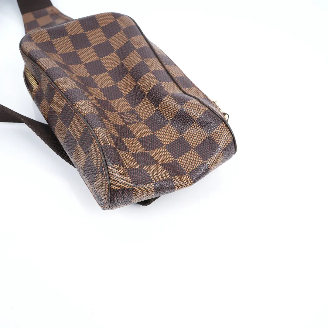 Louis Vuitton Geronimos Brown Damier Ebene Sling Bag
