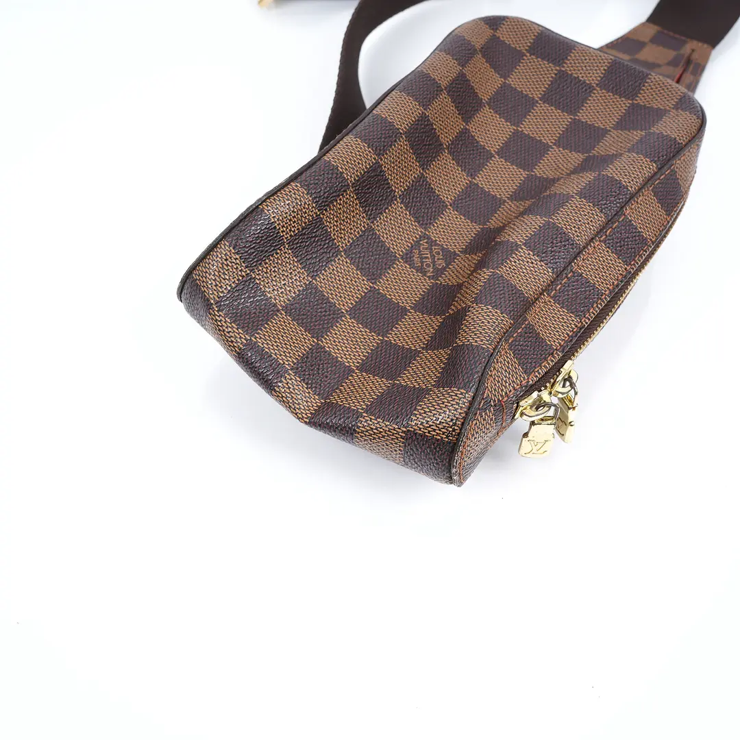 Louis Vuitton Geronimos Brown Damier Ebene Sling Bag