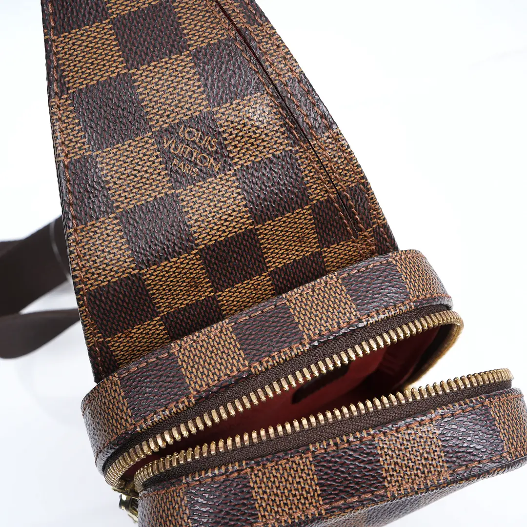 Louis Vuitton Geronimos Brown Damier Ebene Sling Bag