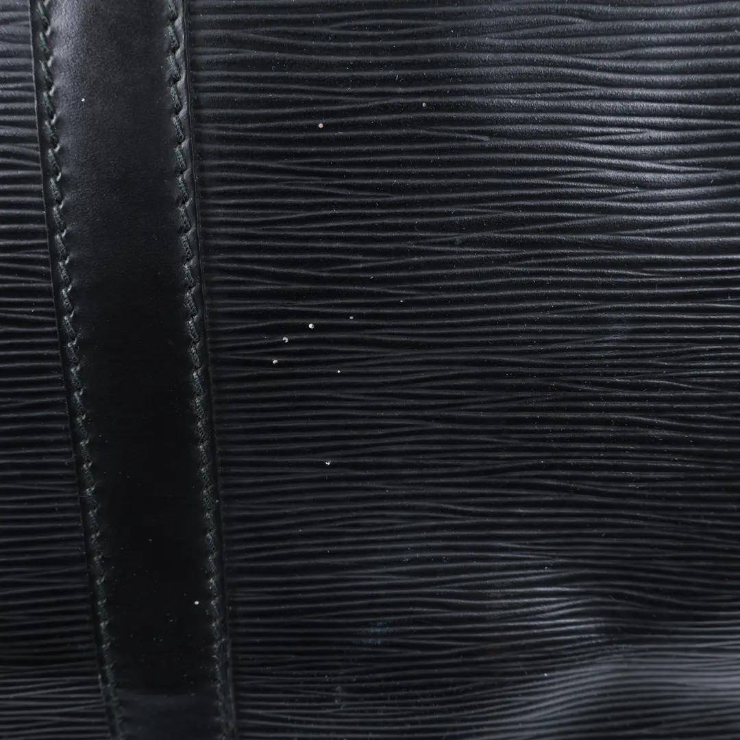 Louis Vuitton Keepall Black Epi Leather Duffle Bag