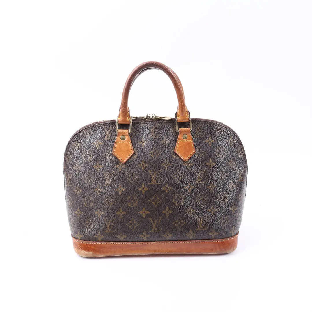 Louis Vuitton Alma Brown Monogram PM Handbag
