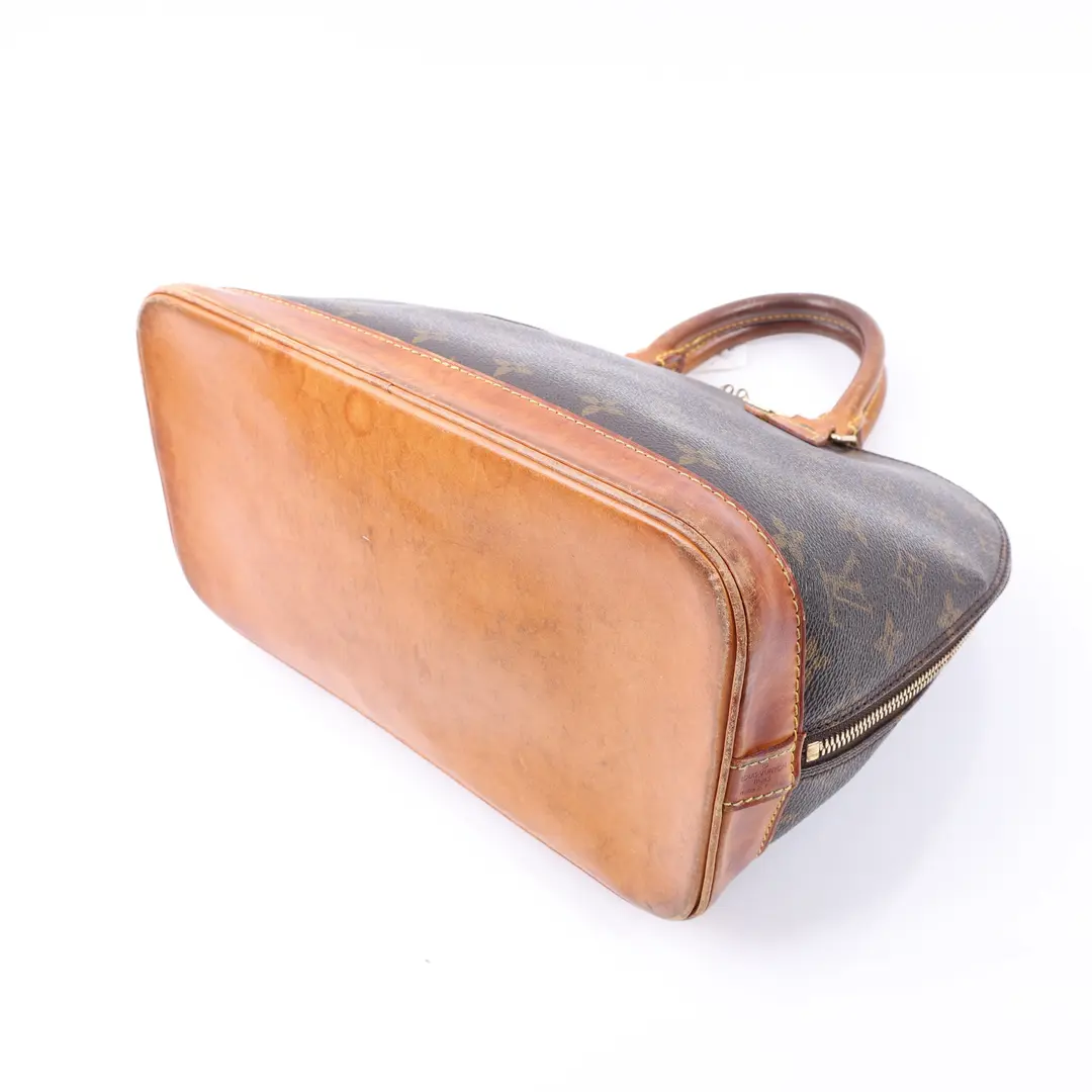 Louis Vuitton Alma Brown Monogram PM Handbag