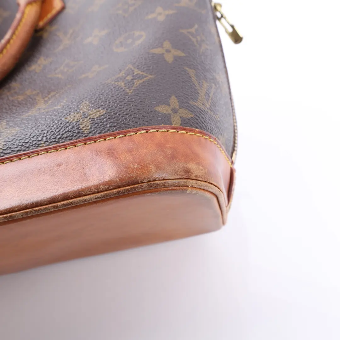 Louis Vuitton Alma Brown Monogram PM Handbag