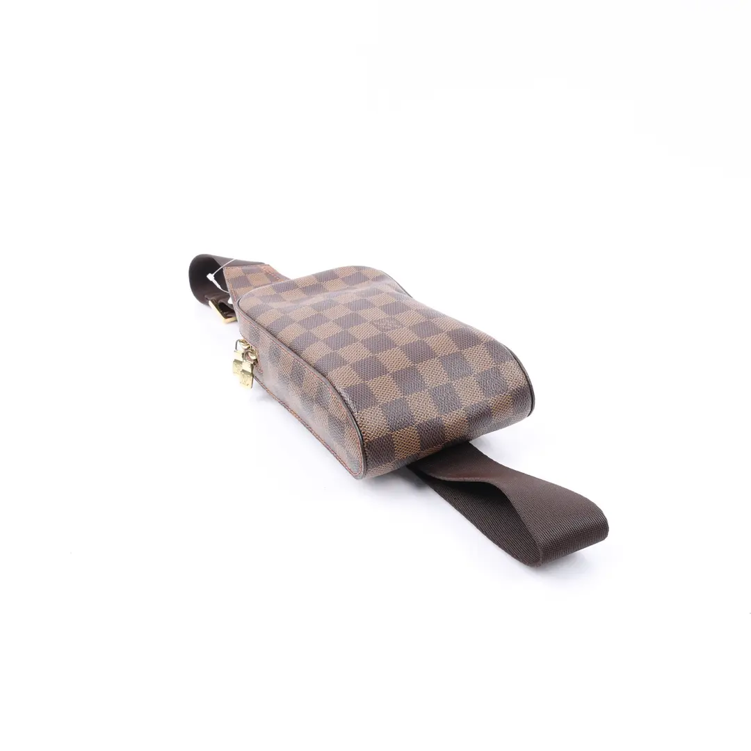Louis Vuitton Geronimos Brown Damier Ebene Sling Bag