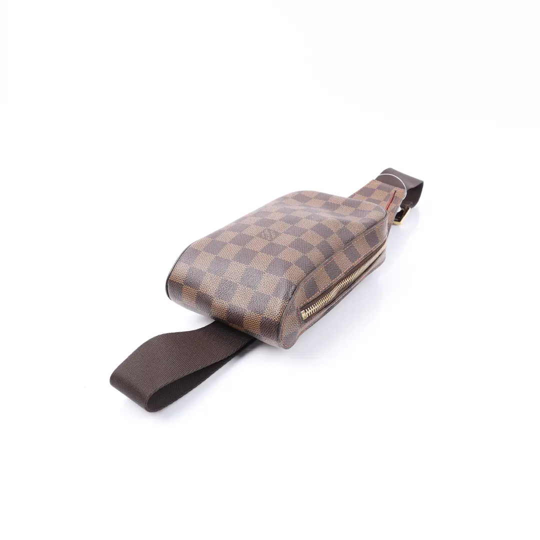 Louis Vuitton Geronimos Brown Damier Ebene Sling Bag