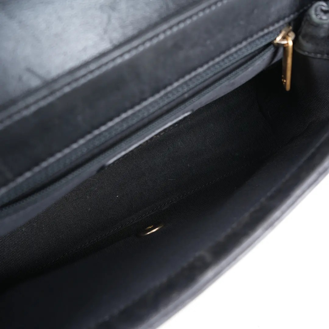 Chanel CC Trend Black Calfskin Shoulder Bag