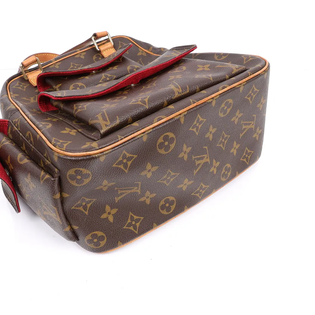 Louis Vuitton Excentri Cite Brown Monogram Handbag