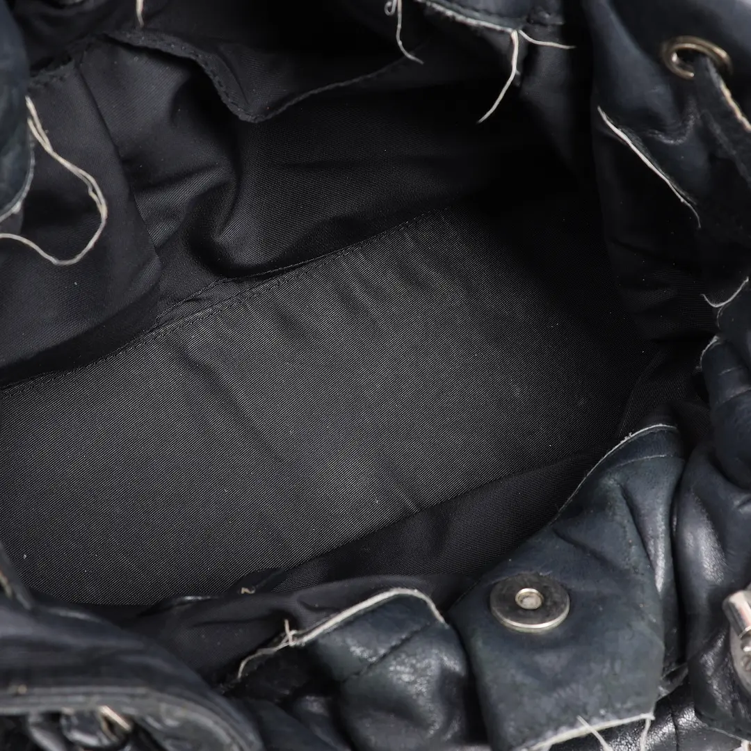Dior Le Trente Black Cannage Leather Shoulder Bag