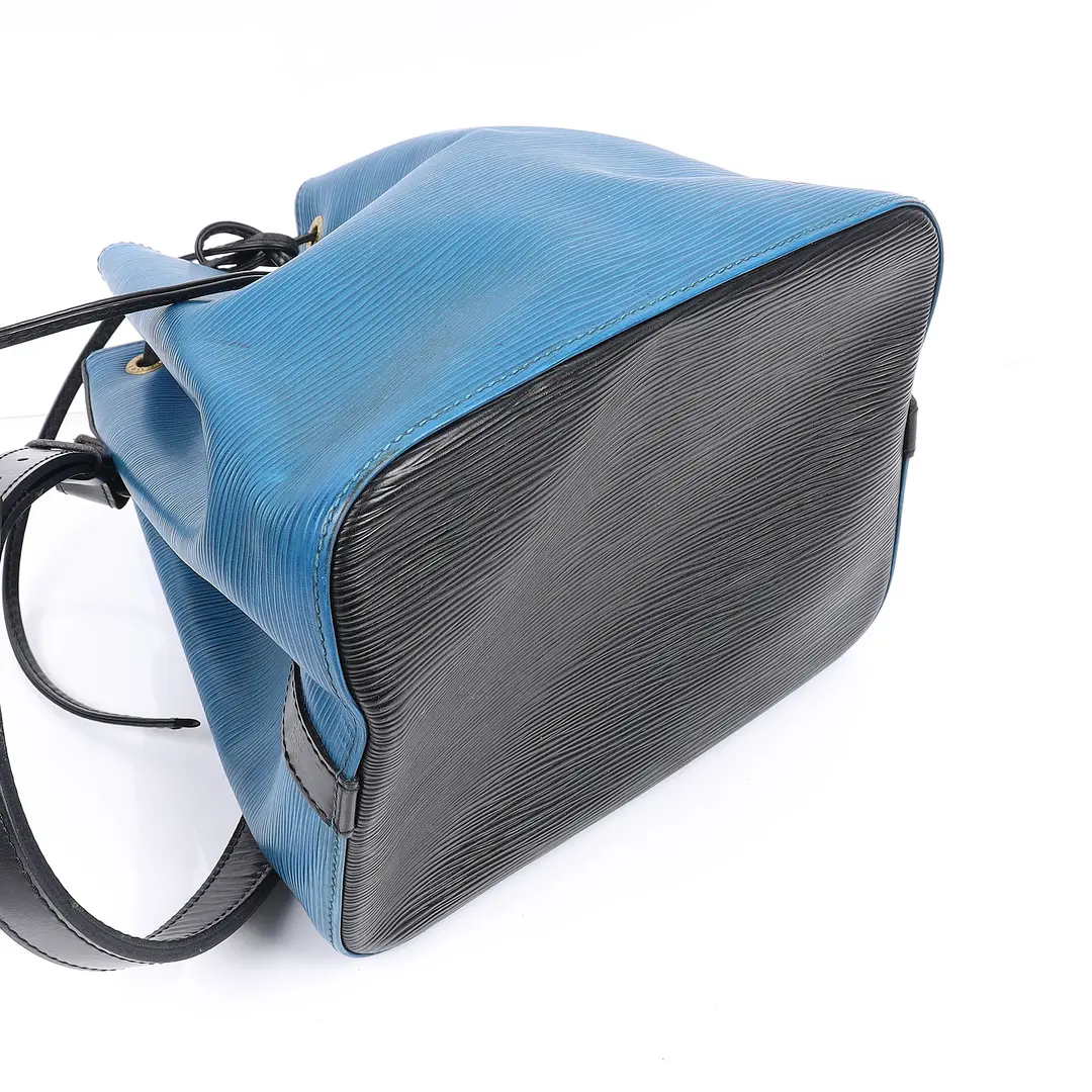 Louis Vuitton Noe Blue Epi Leather Shoulder Bag