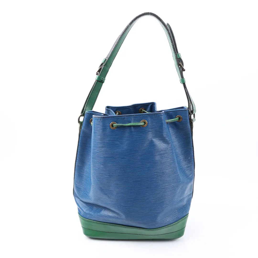 Louis Vuitton Noe Blue Epi Leather Shoulder Bag