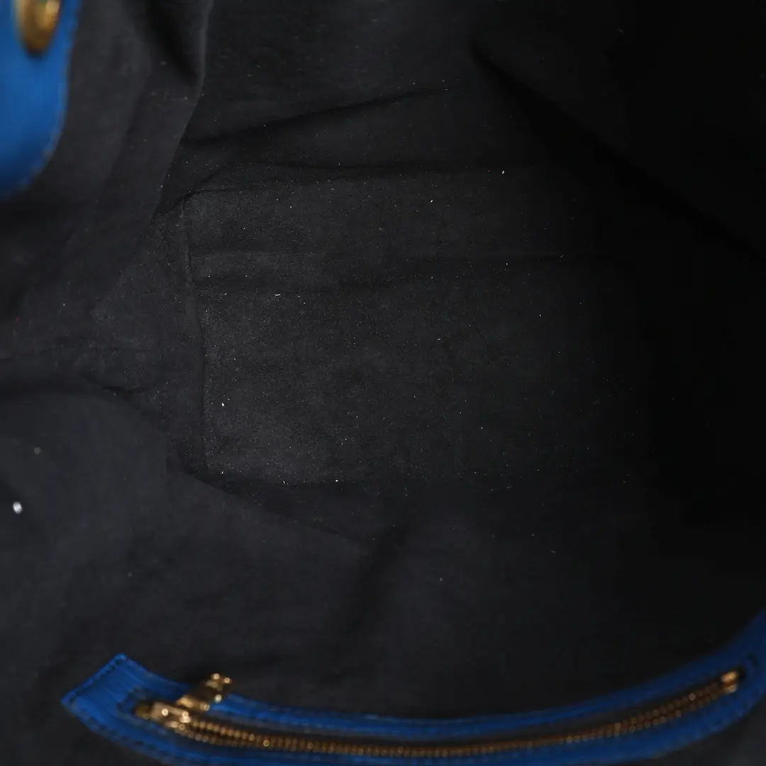 Louis Vuitton Noe Blue Epi Leather Shoulder Bag