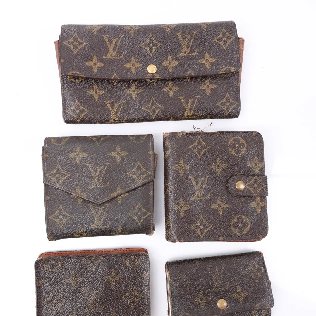 Louis Vuitton Monogram Vintage Wallet 5-Piece Set