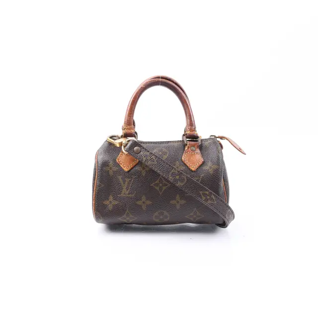 Louis Vuitton Mini Speedy Brown Monogram Bag