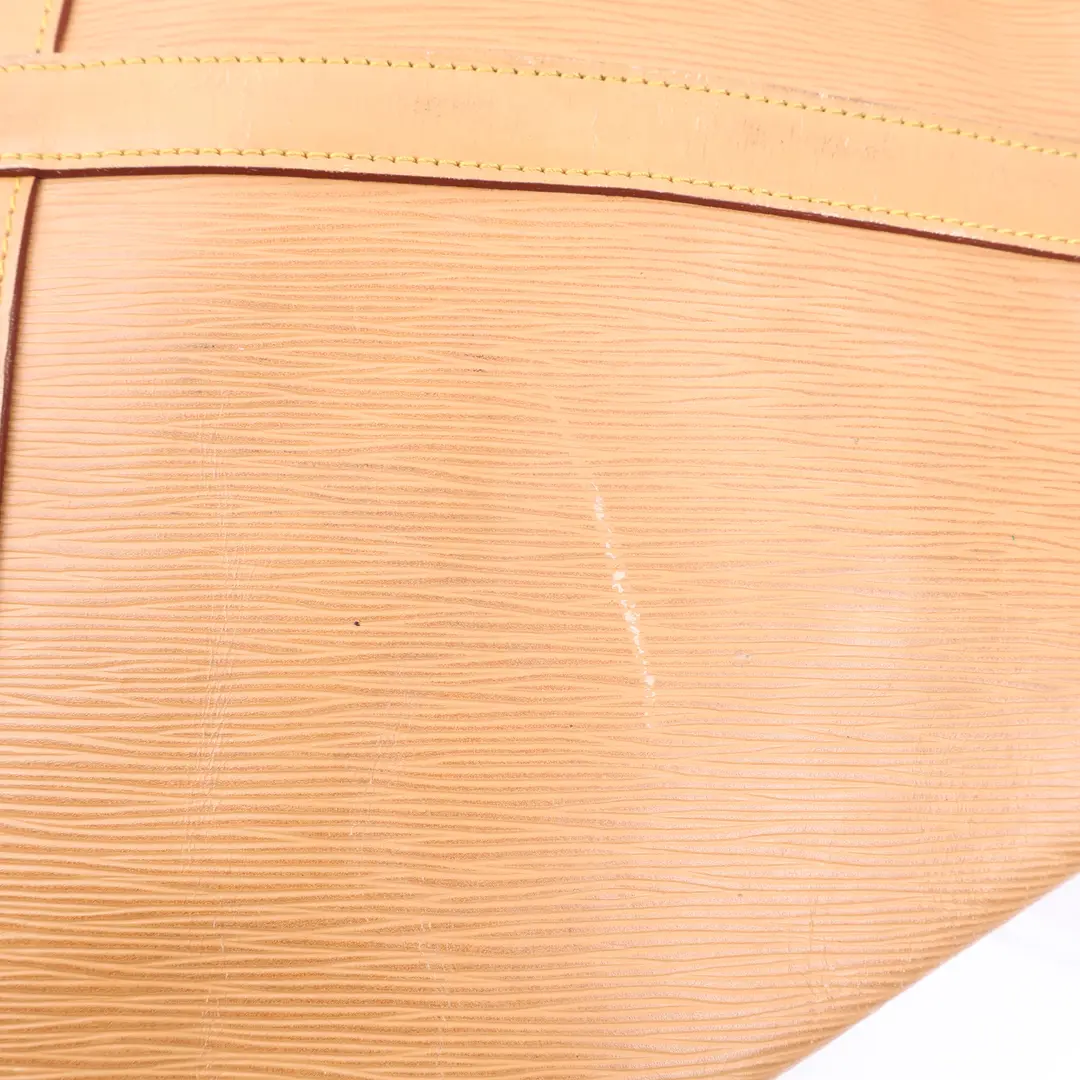 Louis Vuitton Keepall Beige Epi Leather Travel Bag