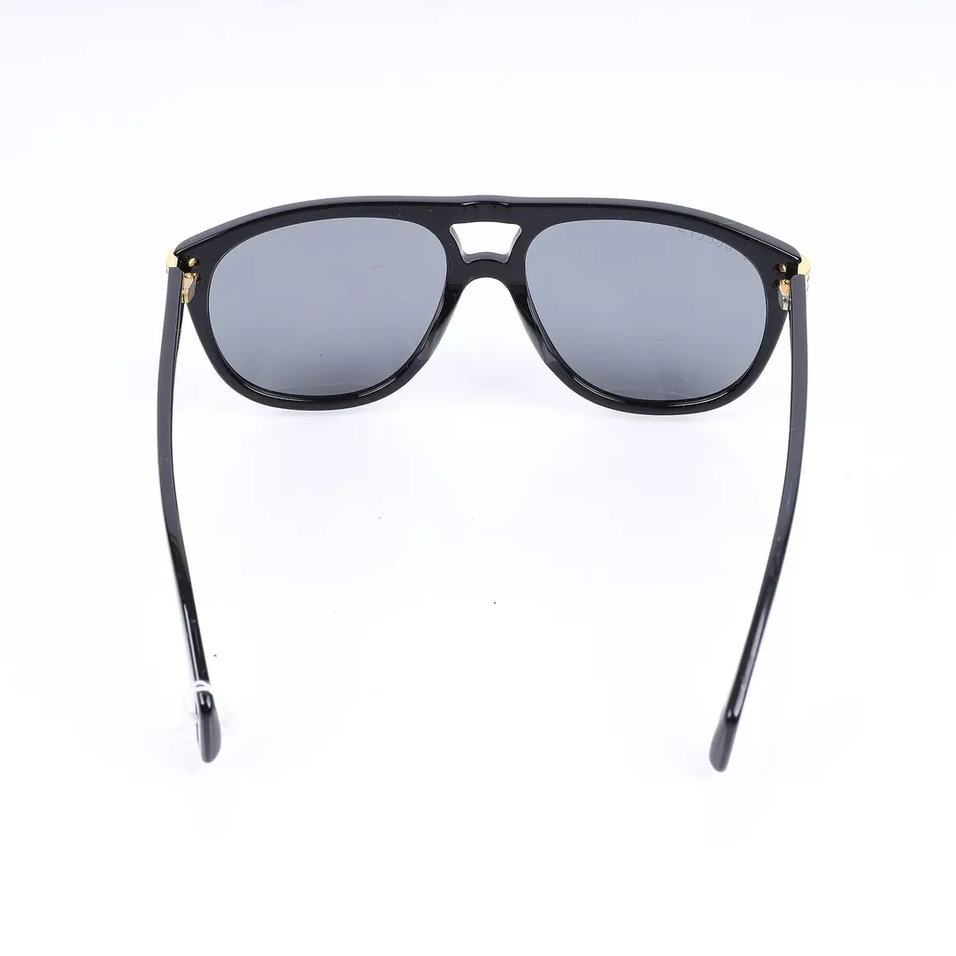 Gucci GG0525S Aviator Black Acetate 60 Sunglasses