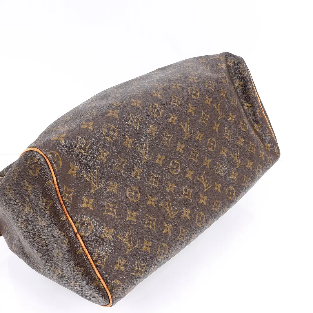 Louis Vuitton Speedy 35 Brown Monogram Canvas Handbag