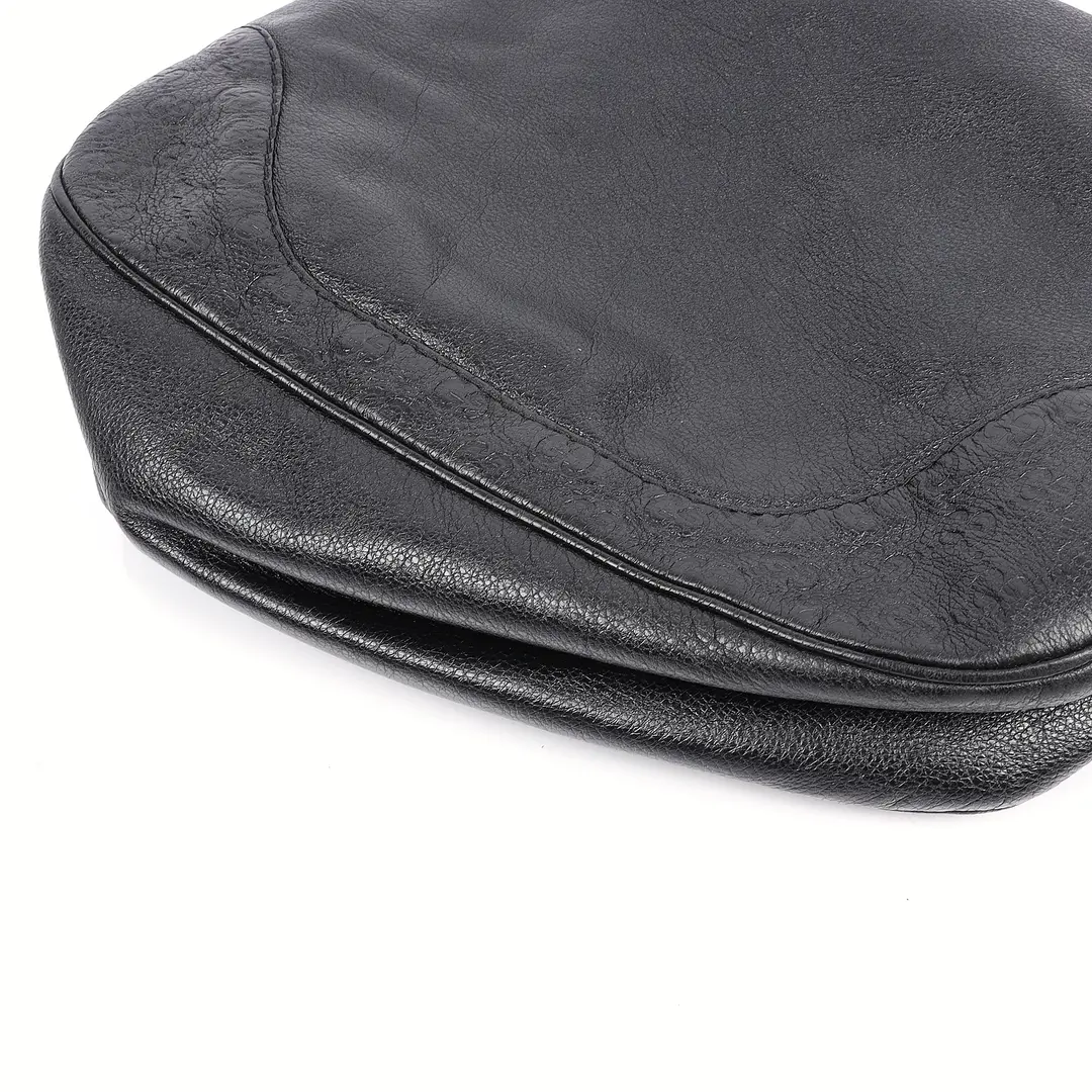 Gucci Charlotte Black Leather Hobo Bag
