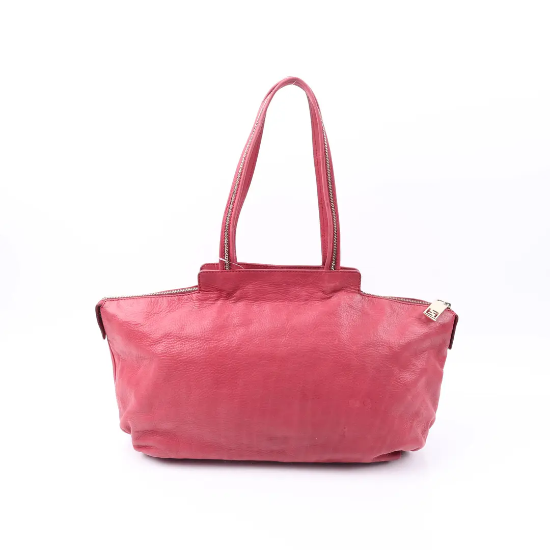 Fendi Mia Pink Leather Shoulder Bag