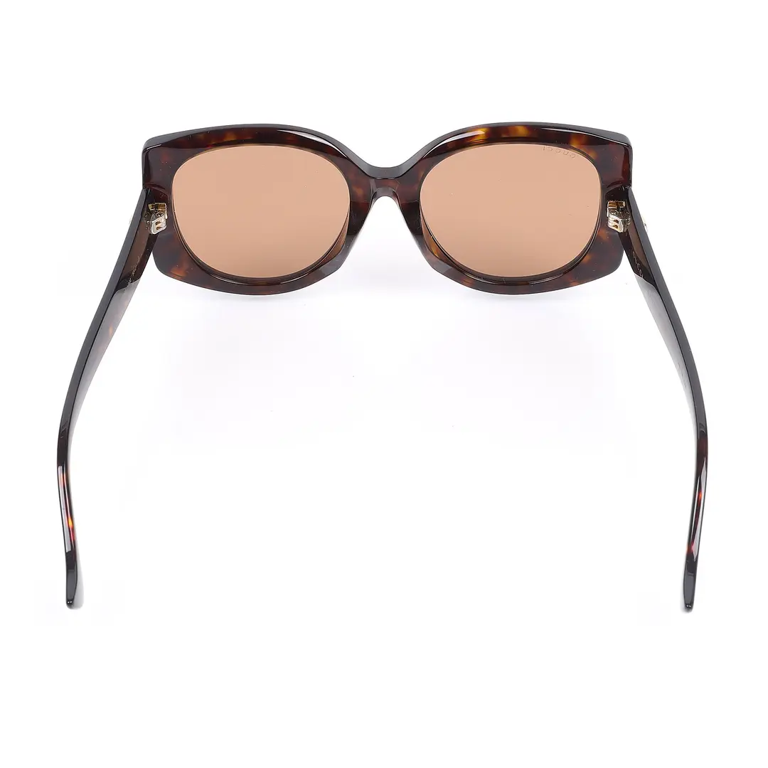 Gucci GG1257SA Brown Acetate 56mm Sunglasses