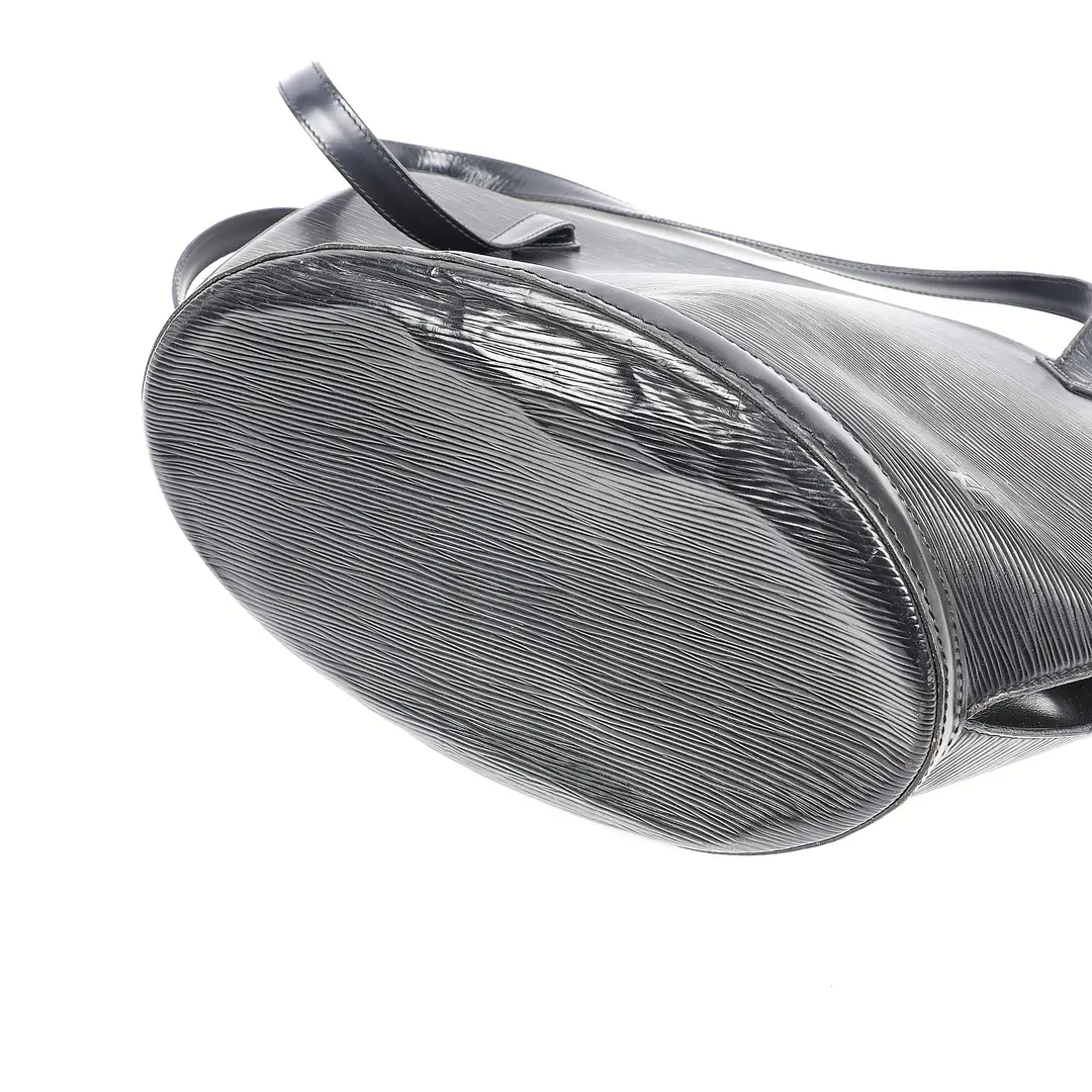 Louis Vuitton Saint Jacques Black Epi Shoulder Bag
