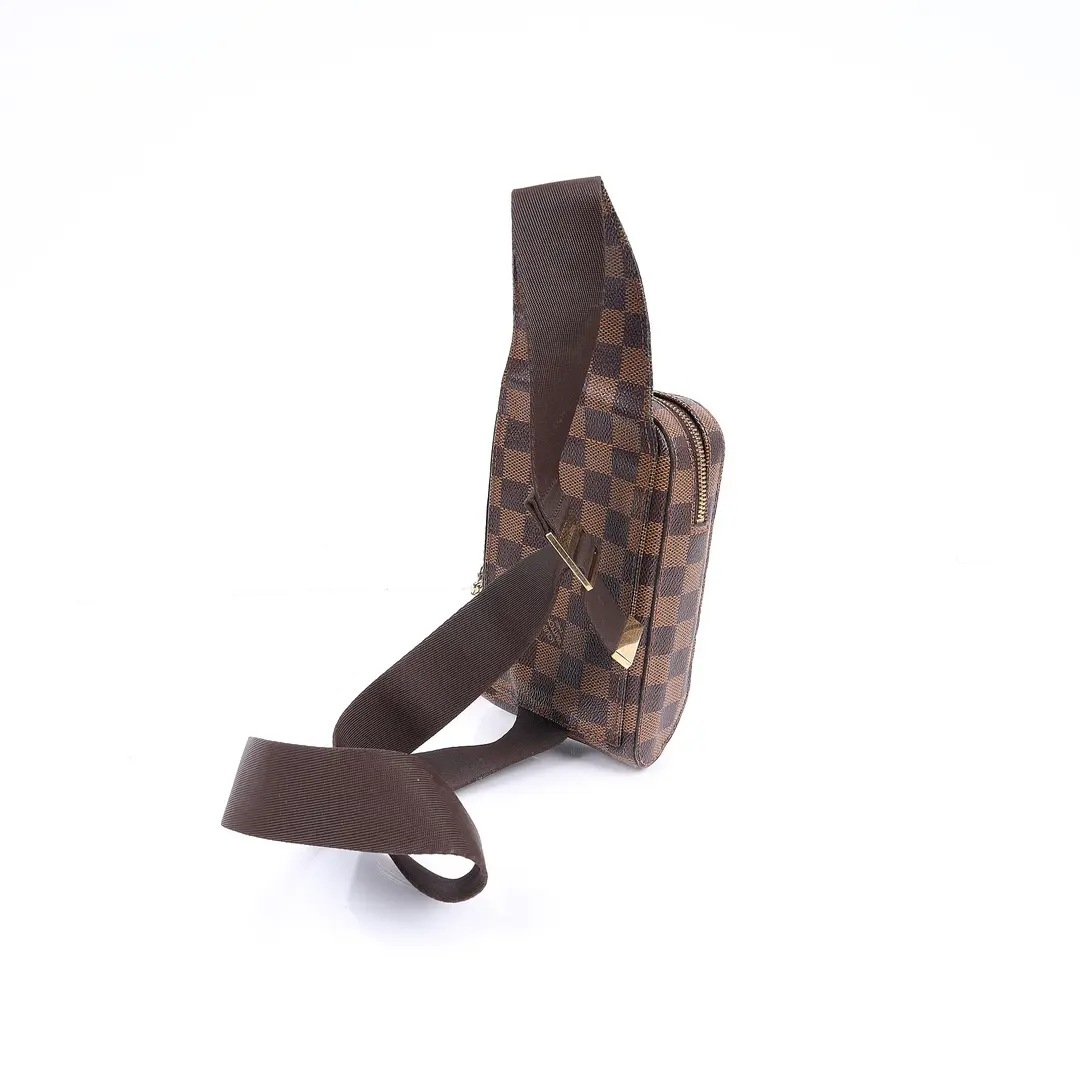 Louis Vuitton Geronimos Brown Damier Ebene Sling Bag