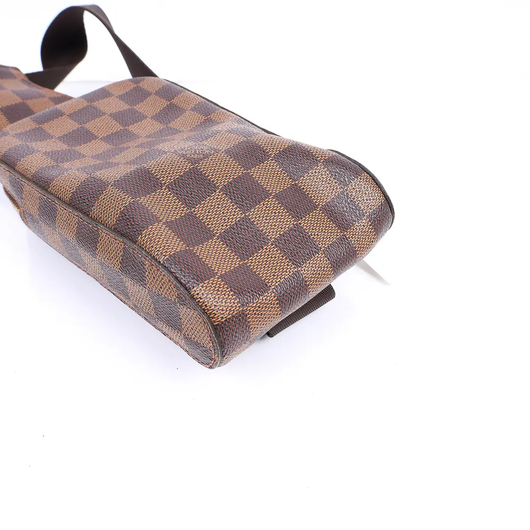 Louis Vuitton Geronimos Brown Damier Ebene Sling Bag