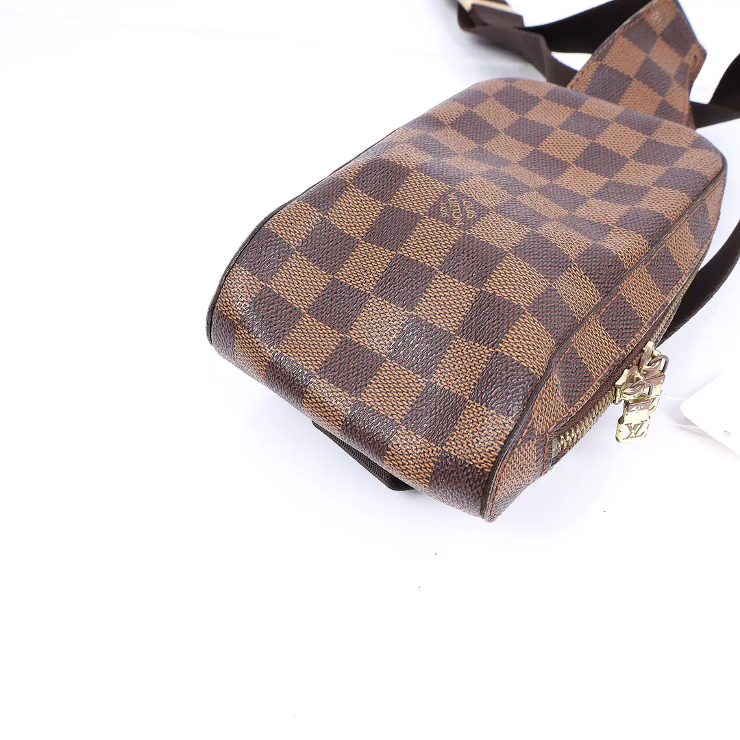 Louis Vuitton Geronimos Brown Damier Ebene Sling Bag