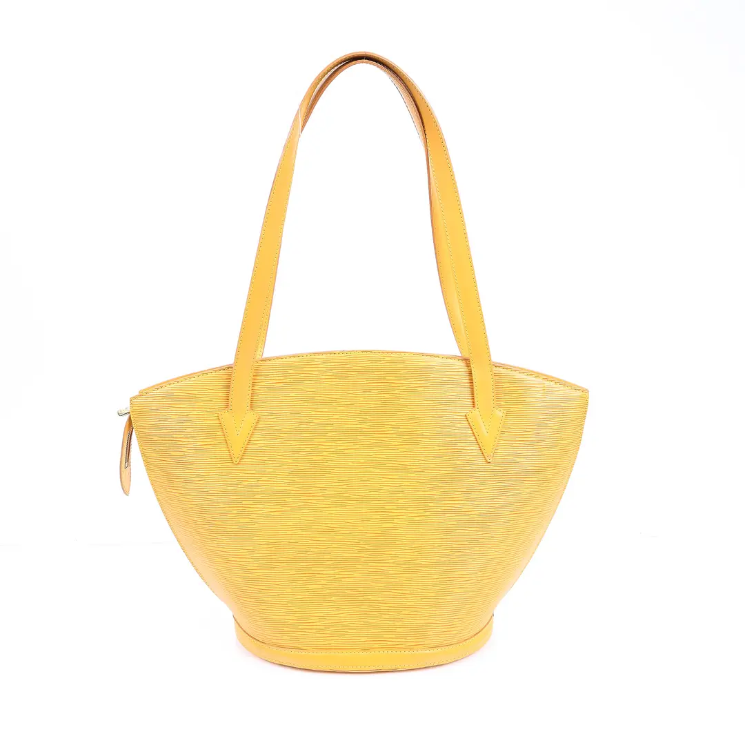 Louis Vuitton Saint Jacques Yellow Epi Shoulder Bag