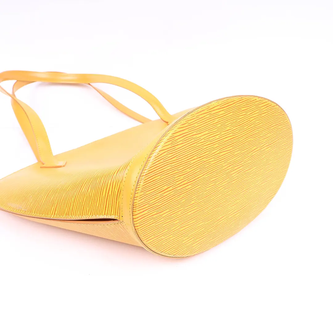 Louis Vuitton Saint Jacques Yellow Epi Shoulder Bag