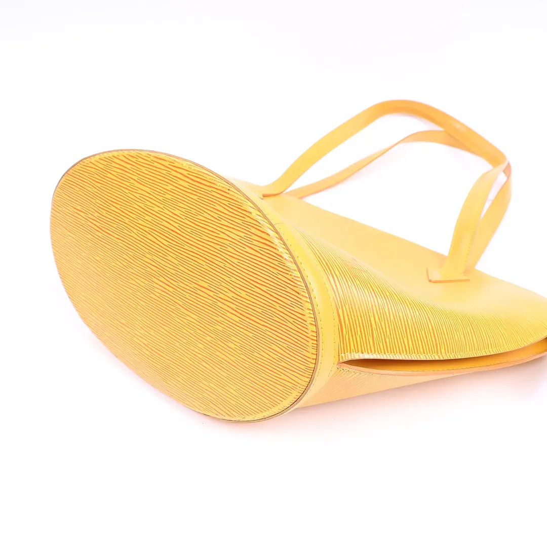 Louis Vuitton Saint Jacques Yellow Epi Shoulder Bag