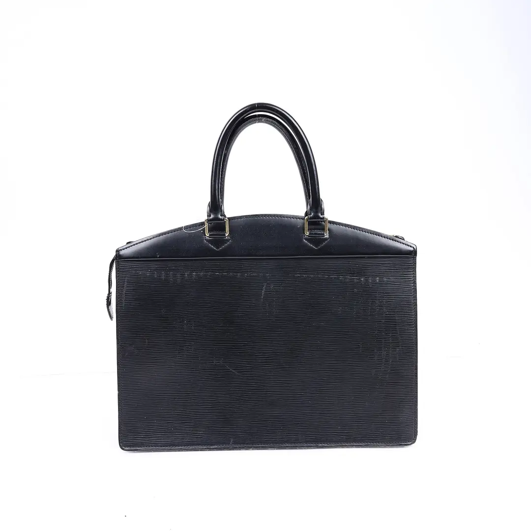 Louis Vuitton Riviera Black Epi Leather Handbag