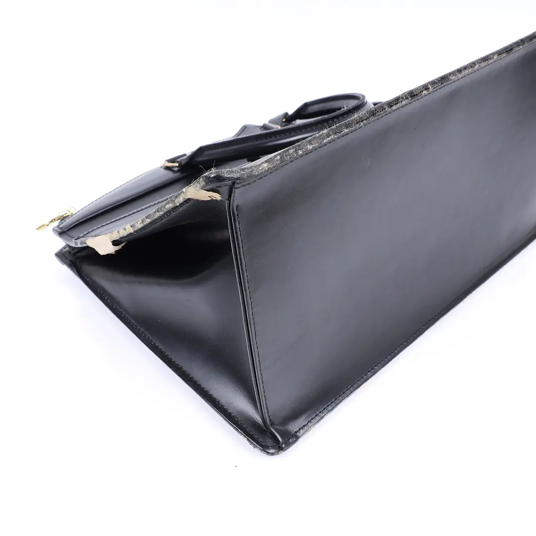 Louis Vuitton Riviera Black Epi Leather Handbag