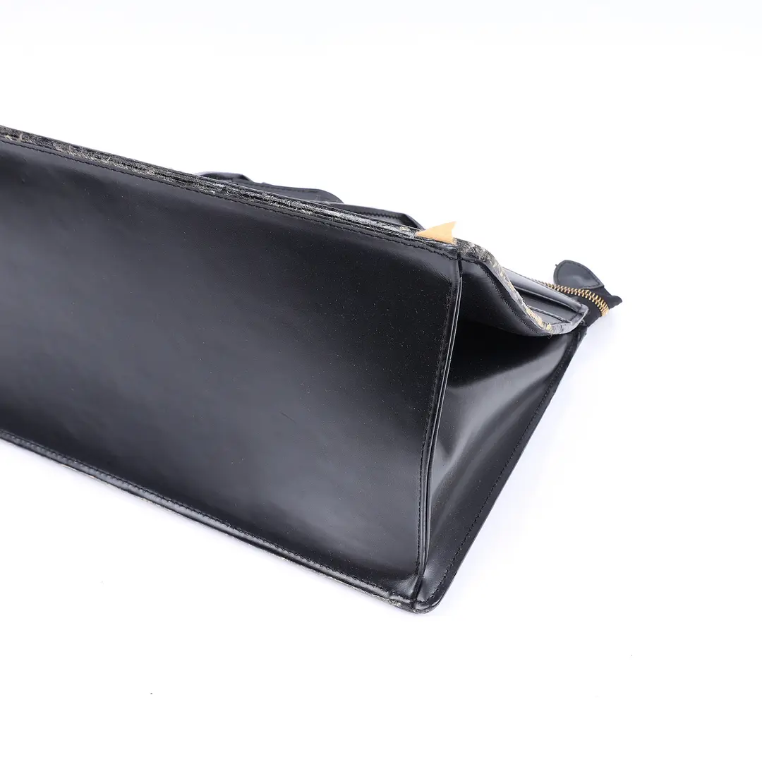 Louis Vuitton Riviera Black Epi Leather Handbag