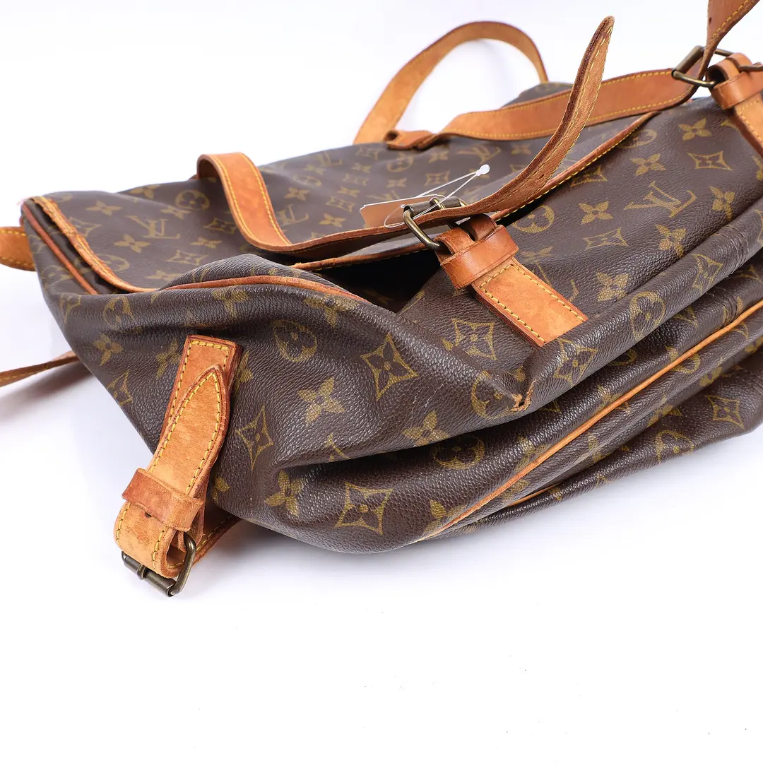 Louis Vuitton Saumur 35 Brown Monogram Canvas Shoulder Bag