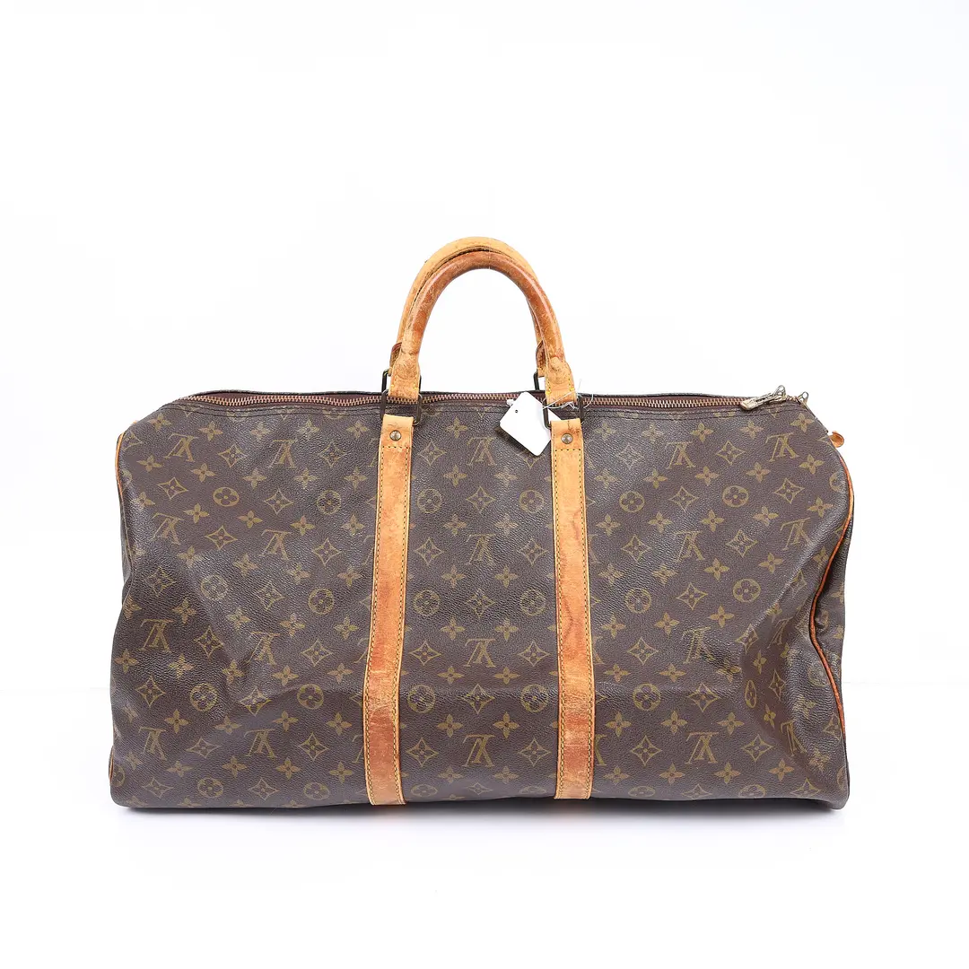 Louis Vuitton Keepall Brown Monogram Canvas Travel Bag
