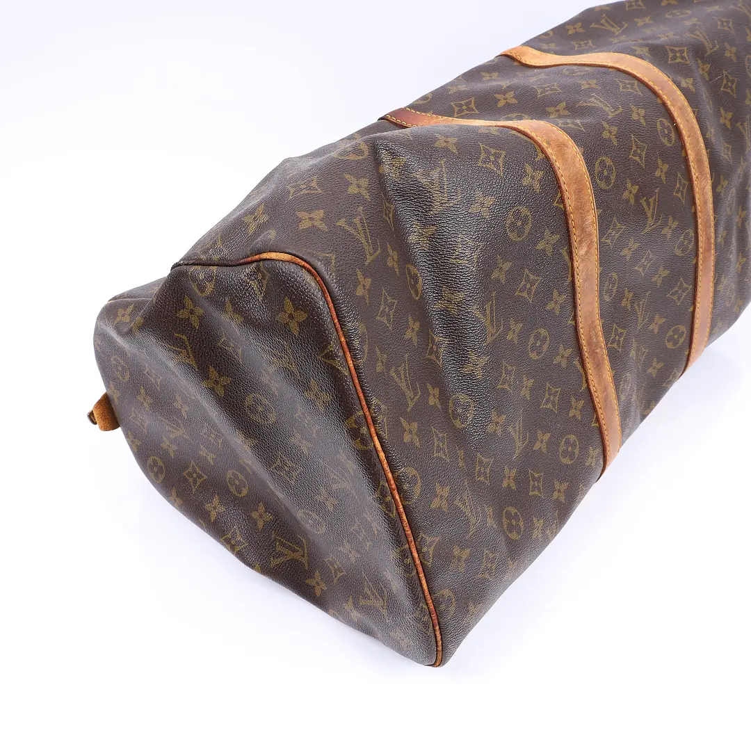 Louis Vuitton Keepall Brown Monogram Canvas Travel Bag