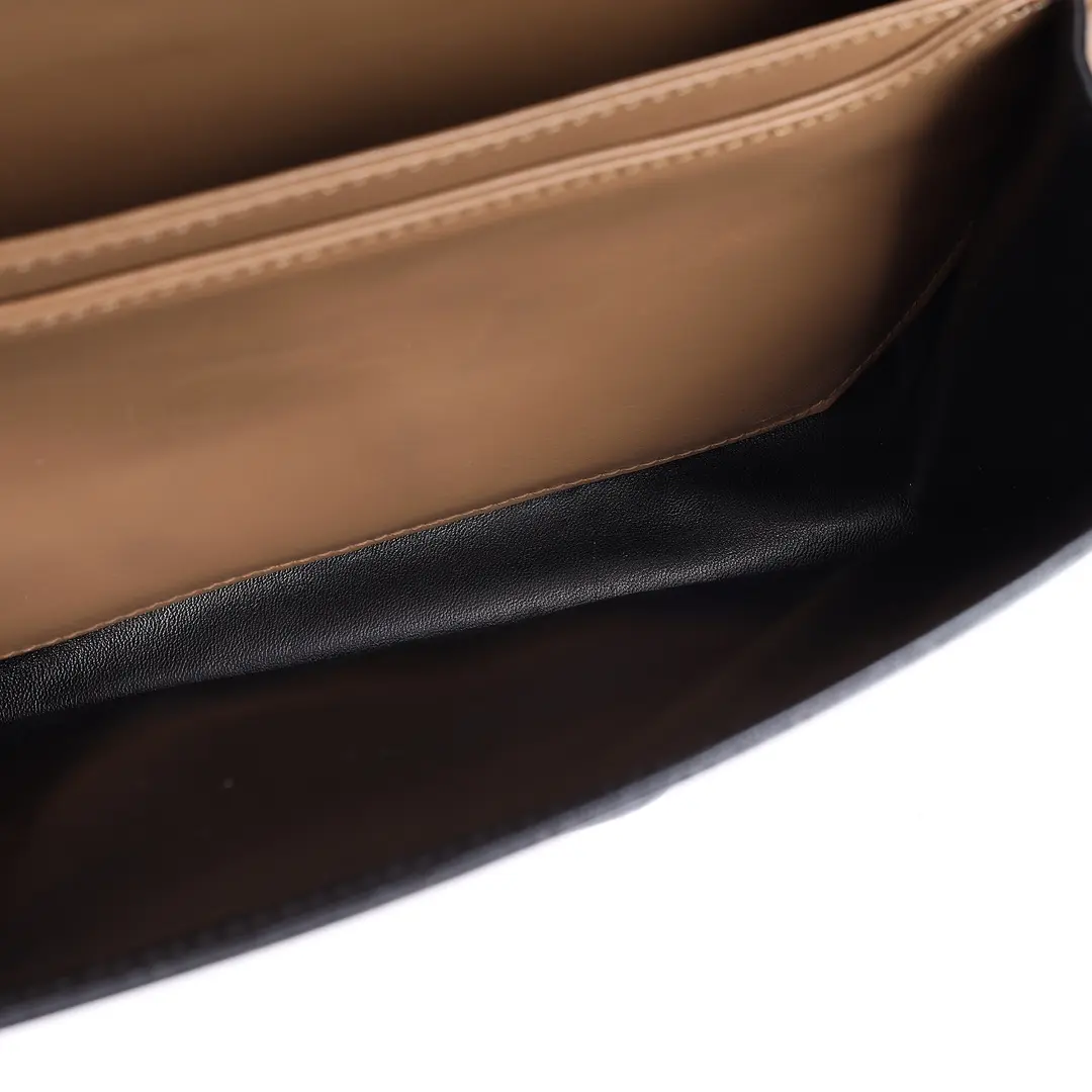 Loewe Barcelona Beige Leather Shoulder Bag