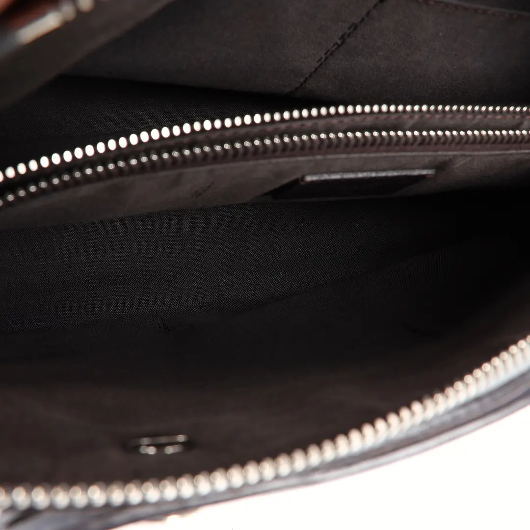 Fendi By The Way Blue Leather Shoulder Bag