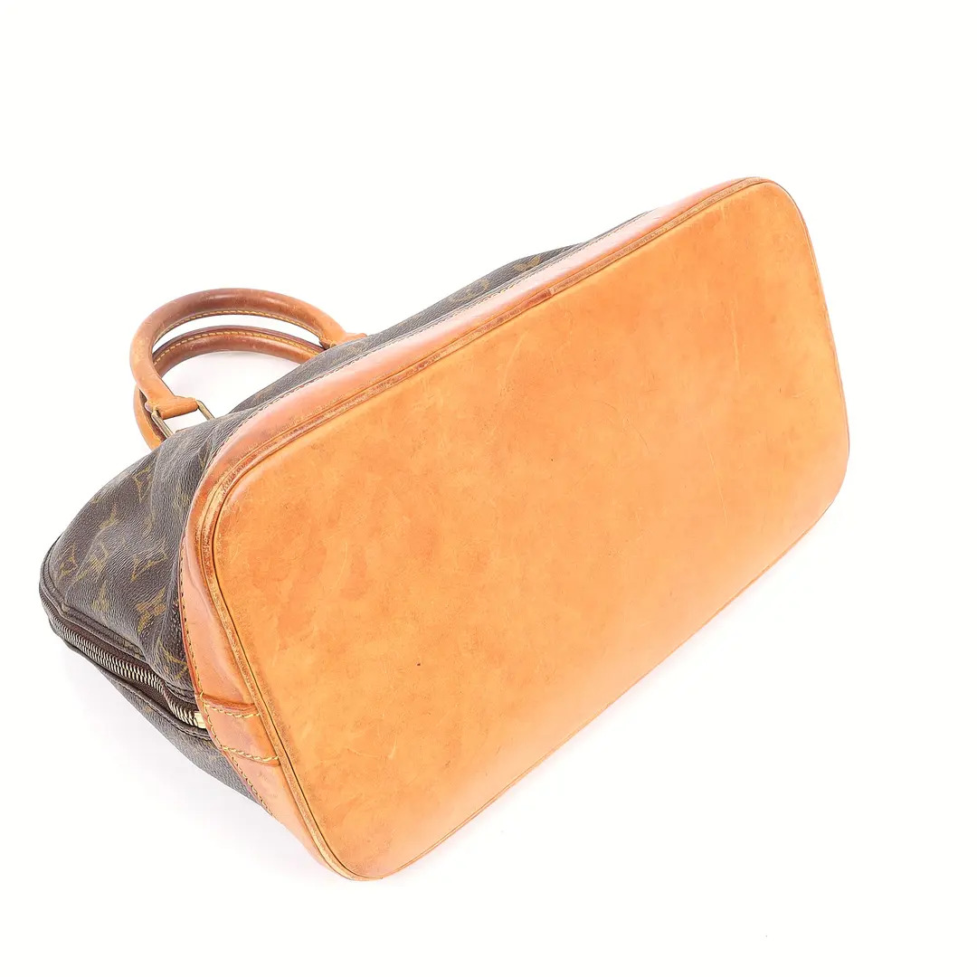Louis Vuitton Alma PM Brown Monogram Canvas Handbag