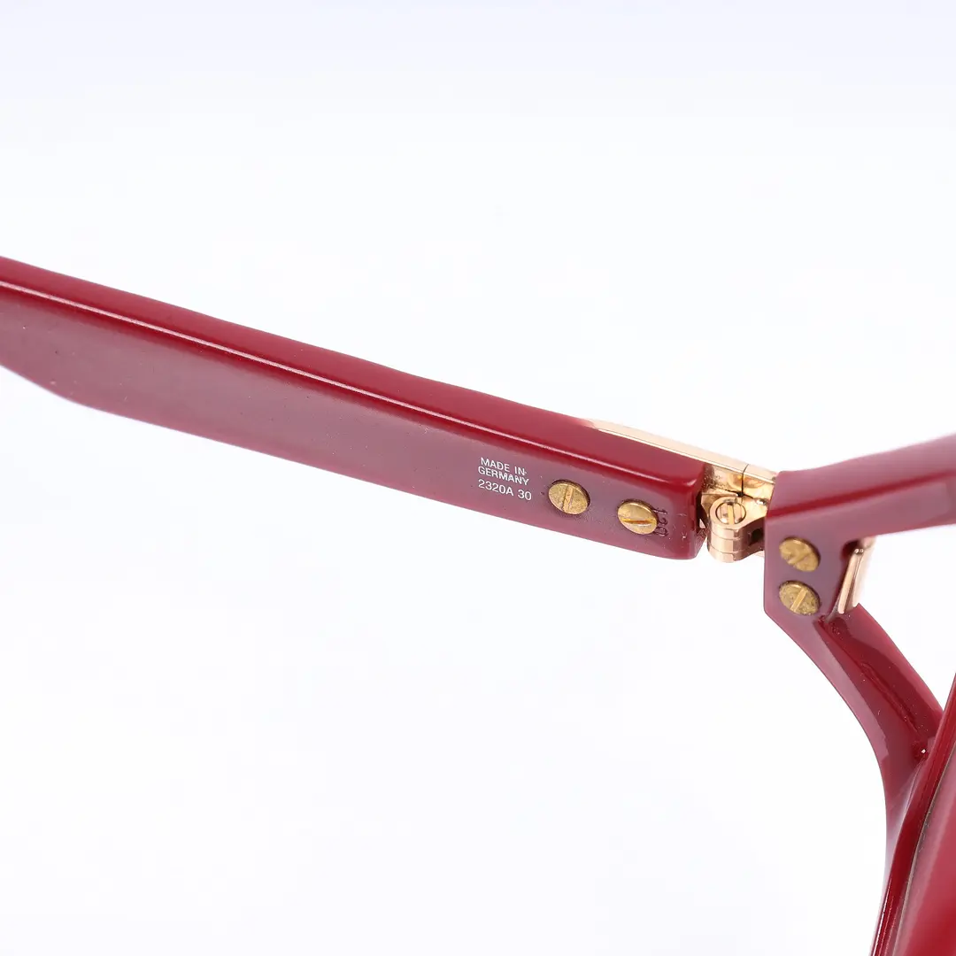 Dior Vintage 2320A Red Optyl Sunglasses