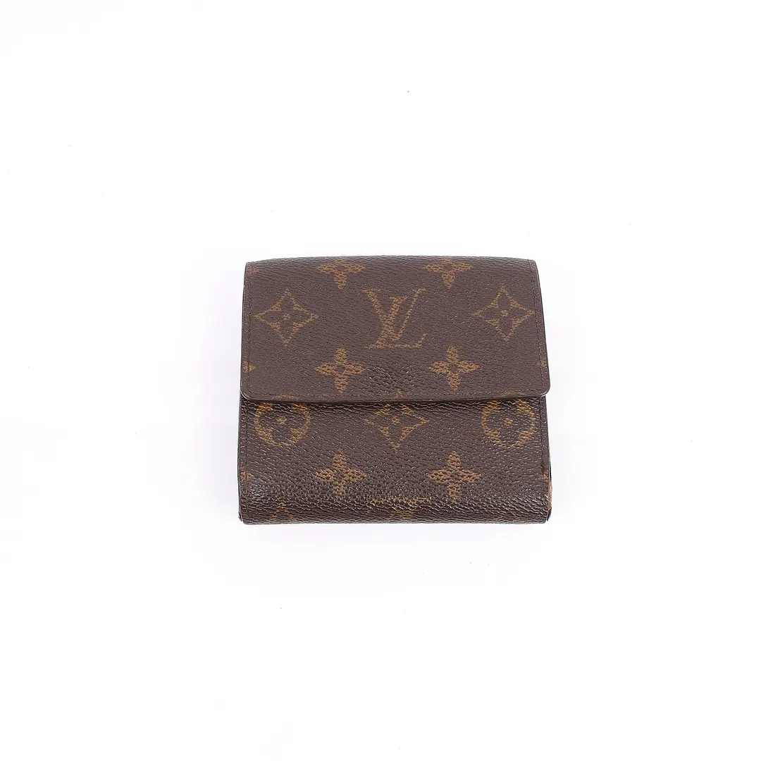 Louis Vuitton Elise Brown Monogram Canvas Wallet