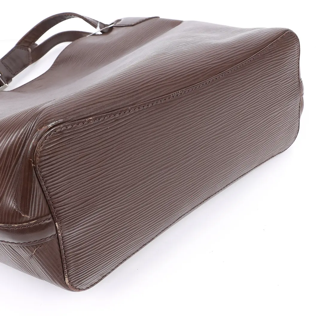 Louis Vuitton Saint Jacques Brown Epi Leather Shoulder Bag