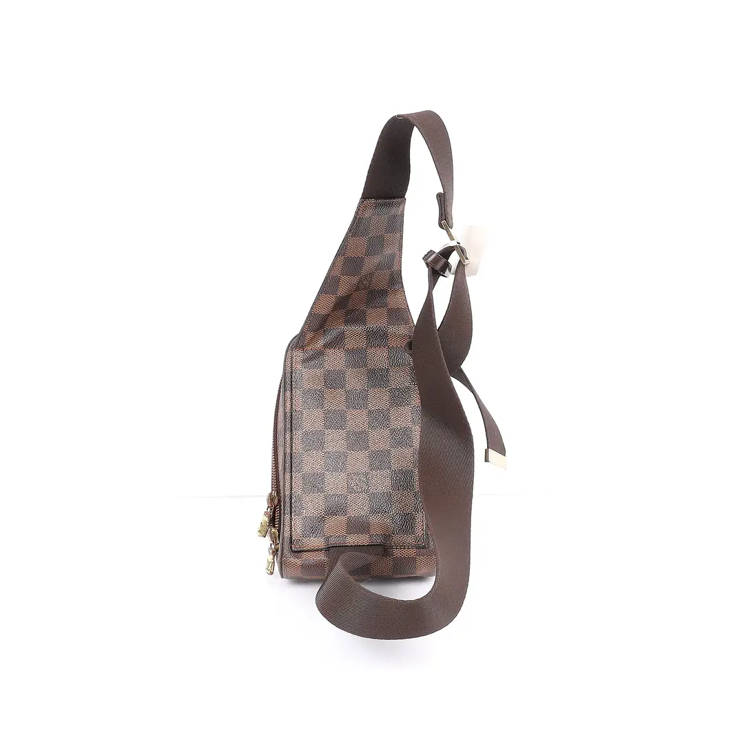 Louis Vuitton Geronimos Brown Damier Ebene Crossbody Bag