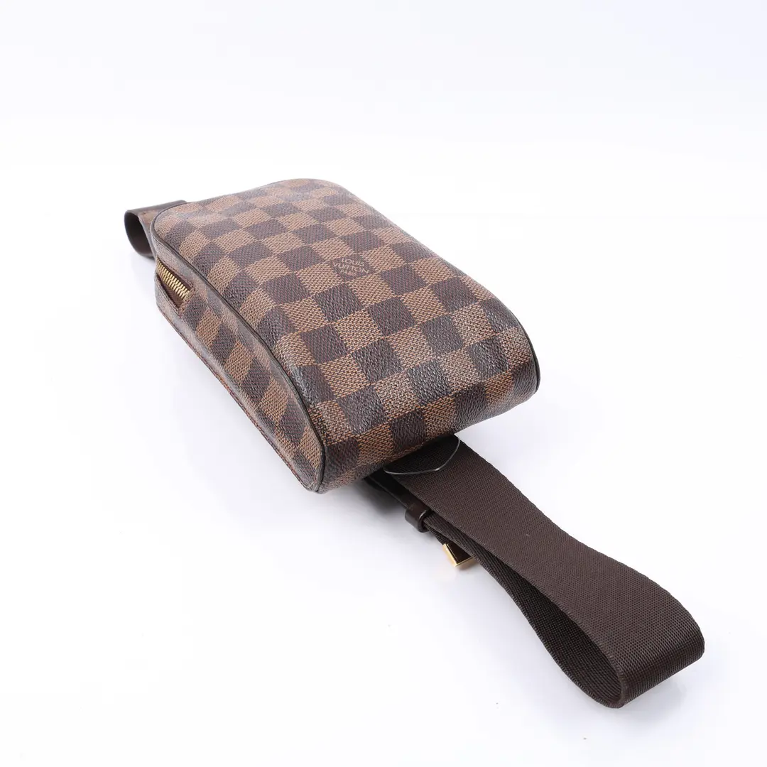 Louis Vuitton Geronimos Brown Damier Ebene Sling Bag