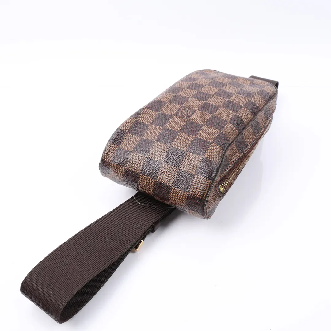 Louis Vuitton Geronimos Brown Damier Ebene Sling Bag