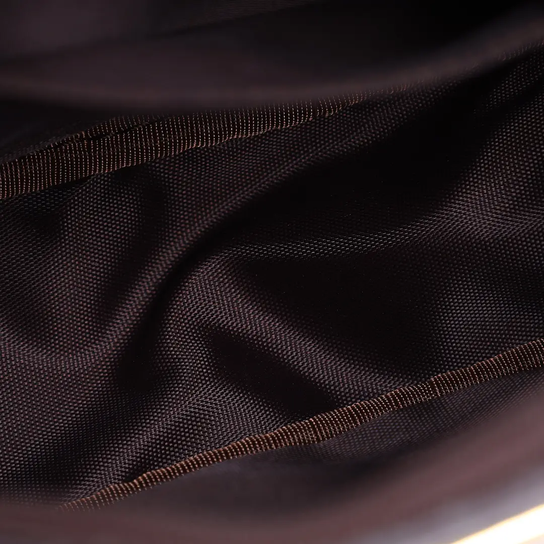 MCM Monogram Brown Canvas Pochette Shoulder Bag